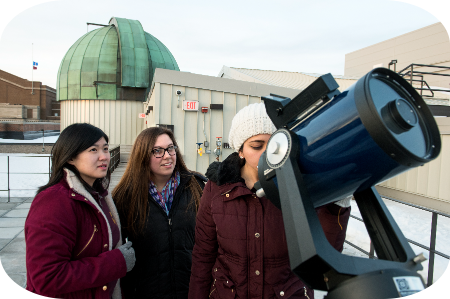 Tate Hall observatory and telescope